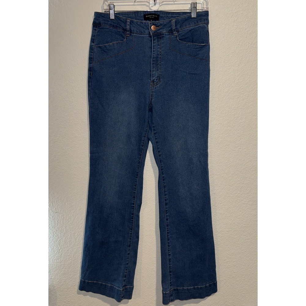 Bagatelle New York Jeans Women's Size 30 Wide Leg Stretch‎ Denim